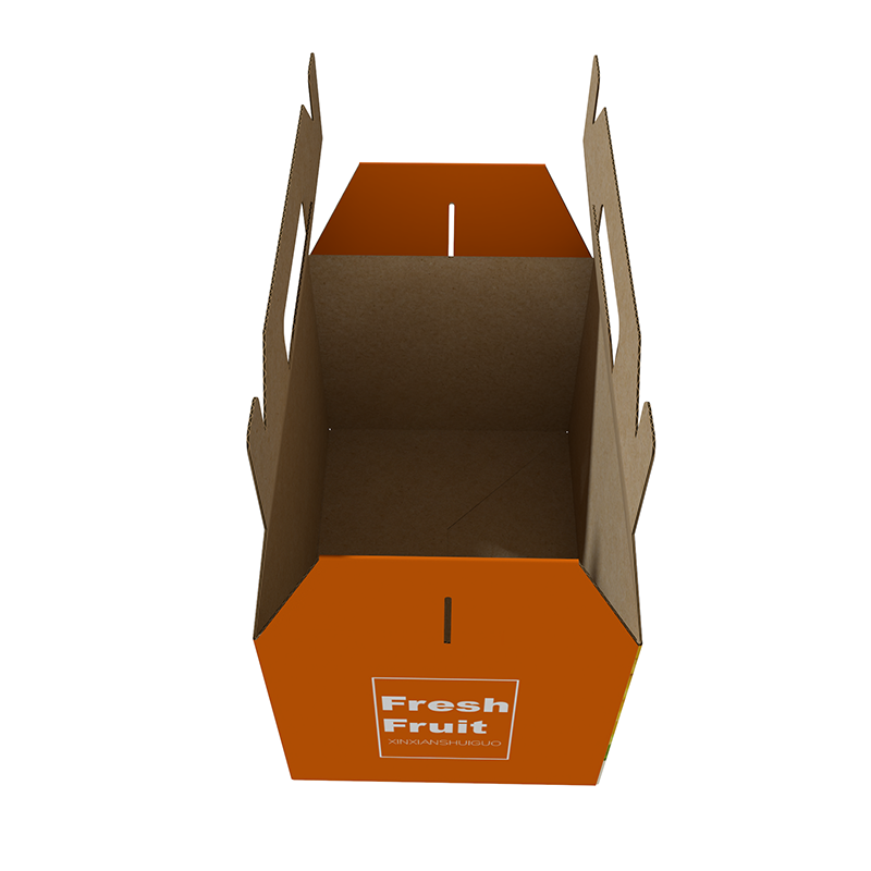 Manufacturer Custom Design Low Price Multi Sizes Cardboard Corrugated Paper Fruit Packaging Boxes Banana Carton Box