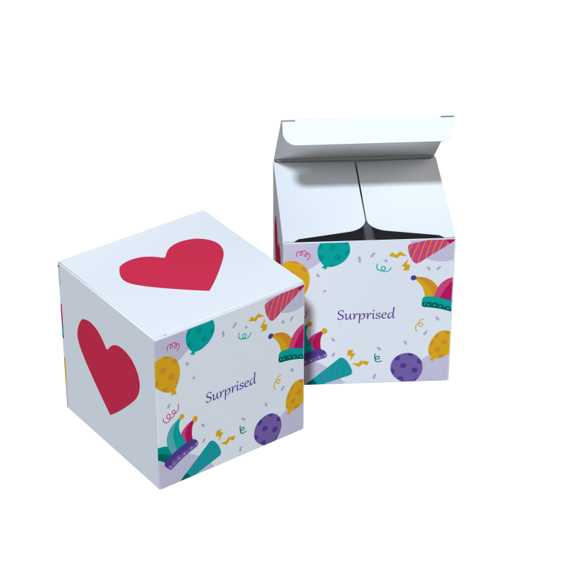 Custom Explosion Design Pop-Up Gift Box Confetti Birthday Valentine's Day Bomb Surprise Gift Box