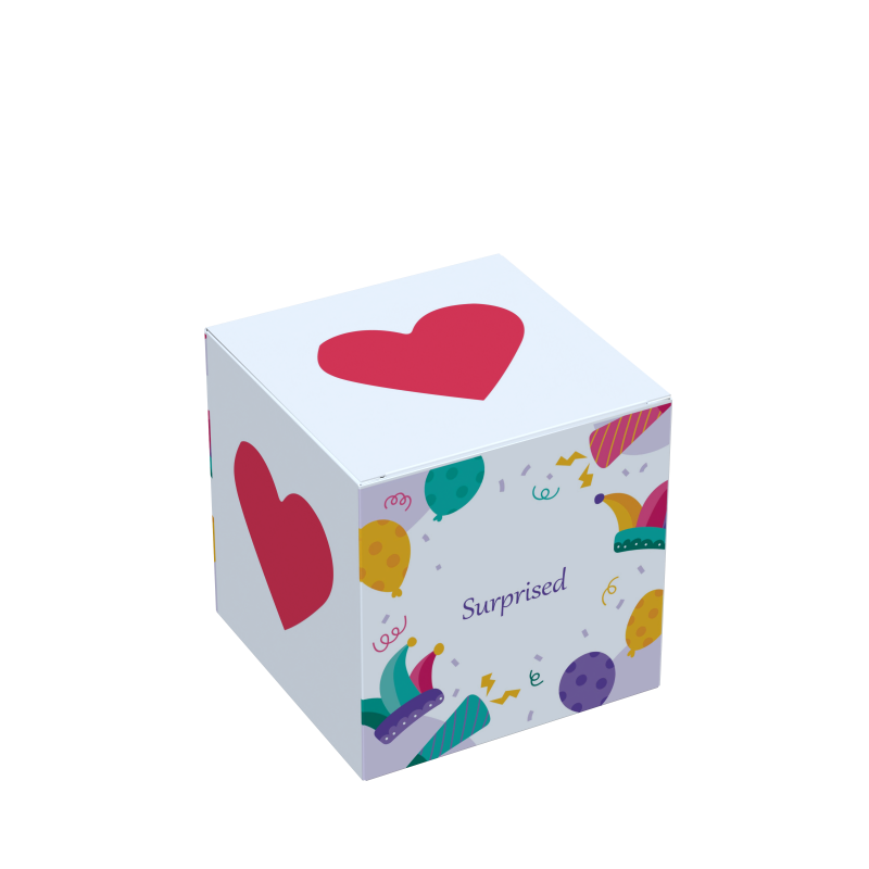 Custom Explosion Design Pop-Up Gift Box Confetti Birthday Valentine's Day Bomb Surprise Gift Box