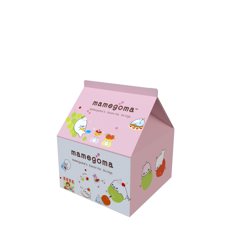 High Quality Custom Logo Printed Milk Carton Cute Paper Packaging Milk Foldable Carton Box