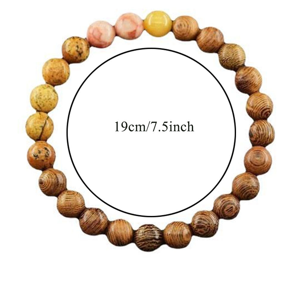 Hot Selling Handmade Beaded Bracelet Universe Eight Planets Natural Stone Beaded Bracelets for Gift