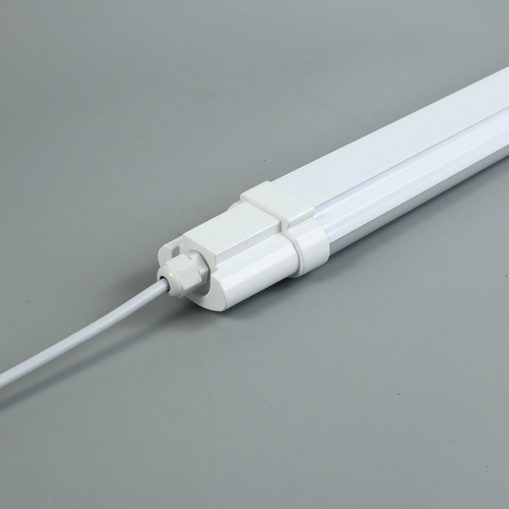 LED Vapor Proof 4ft Light Fixture tri--Proof Light 36w 40w Clear Cover IP65 Waterproof LED Batten Tube Light