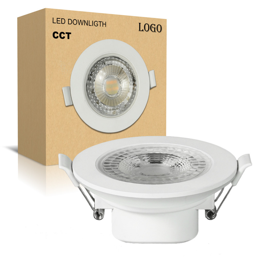 Led Downlight  5W 7W  IP65 Waterproof Led Spot  Downlights Ceiling Round Down light Led Panel Light