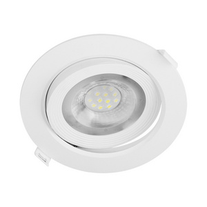 Adjustable Modern Mr16 Gu10  canless led recessed light  thin components ceiling downlight Plastic Housing