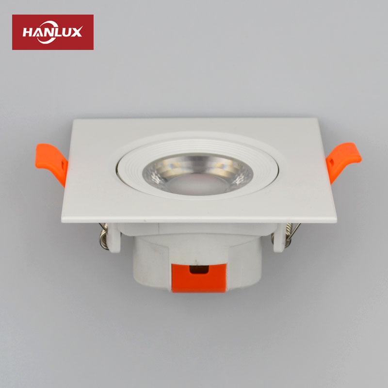 Adjustable Modern Mr16 Gu10  canless led recessed light  thin components ceiling downlight Plastic Housing