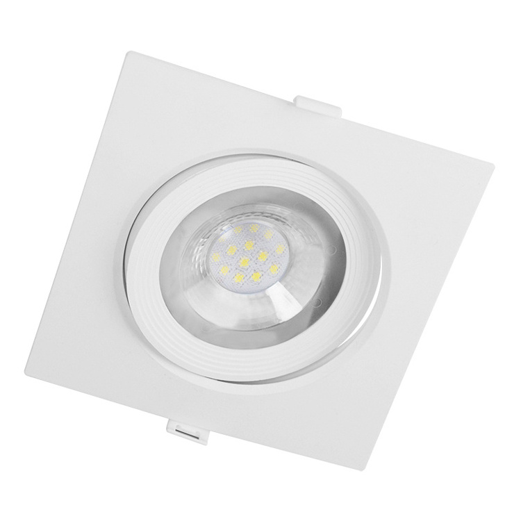 Adjustable Modern Mr16 Gu10  canless led recessed light  thin components ceiling downlight Plastic Housing