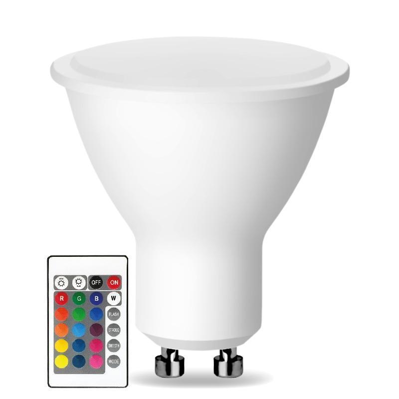 Zigbee Bridge Led Spotlight 5W RGB CCT GU10 220-240V AC 90 80 SMD2835 Rgb 24w 30w Smart Tuya Zigbee Led Ceiling Light 120 Degree