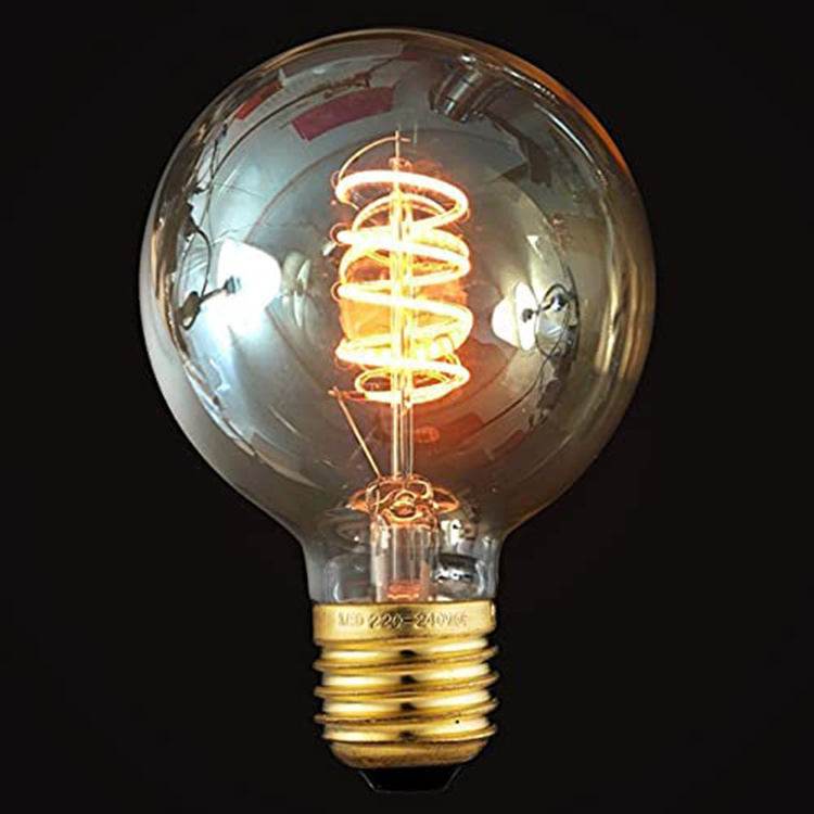 g50,e12 led filament bulb Dimmable LED Globe Light Bulb, G25 LED Vintage Light Bulb, 60W Equivalent