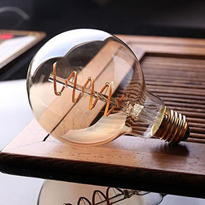 g50,e12 led filament bulb Dimmable LED Globe Light Bulb, G25 LED Vintage Light Bulb, 60W Equivalent