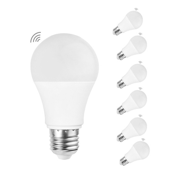 Emergency Led Light Bulb Radar Sensor Bulb Activated Dusk to Dawn Light Bulb 5000K Daylight