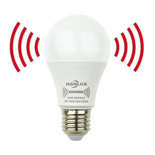 Emergency Led Light Bulb Radar Sensor Bulb Activated Dusk to Dawn Light Bulb 5000K Daylight