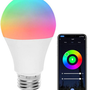 Alexa Light Bulbs WiFi Smart Bulbs B22 Bayonet Compatible with Echo Alexa Google Home Dimmable Warm Light and Multicolor