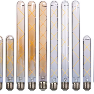 a60 t30 st58 st24 filament bulb smoke 8w 110v dimmable e27 led filament bulb