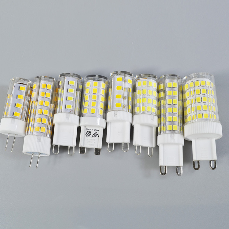 G9 Led Bulbs Dimmable 2700K Warm White G4 G9 Clear Bi-pin Led Bulbs for Chandelier Pendant Wall Home Lighting