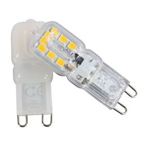 Milky Clear G9 3W 5W 3000K Warm White AC220 12V Dimmable G9 LED MIni Bulb for Indoor Chandeliers