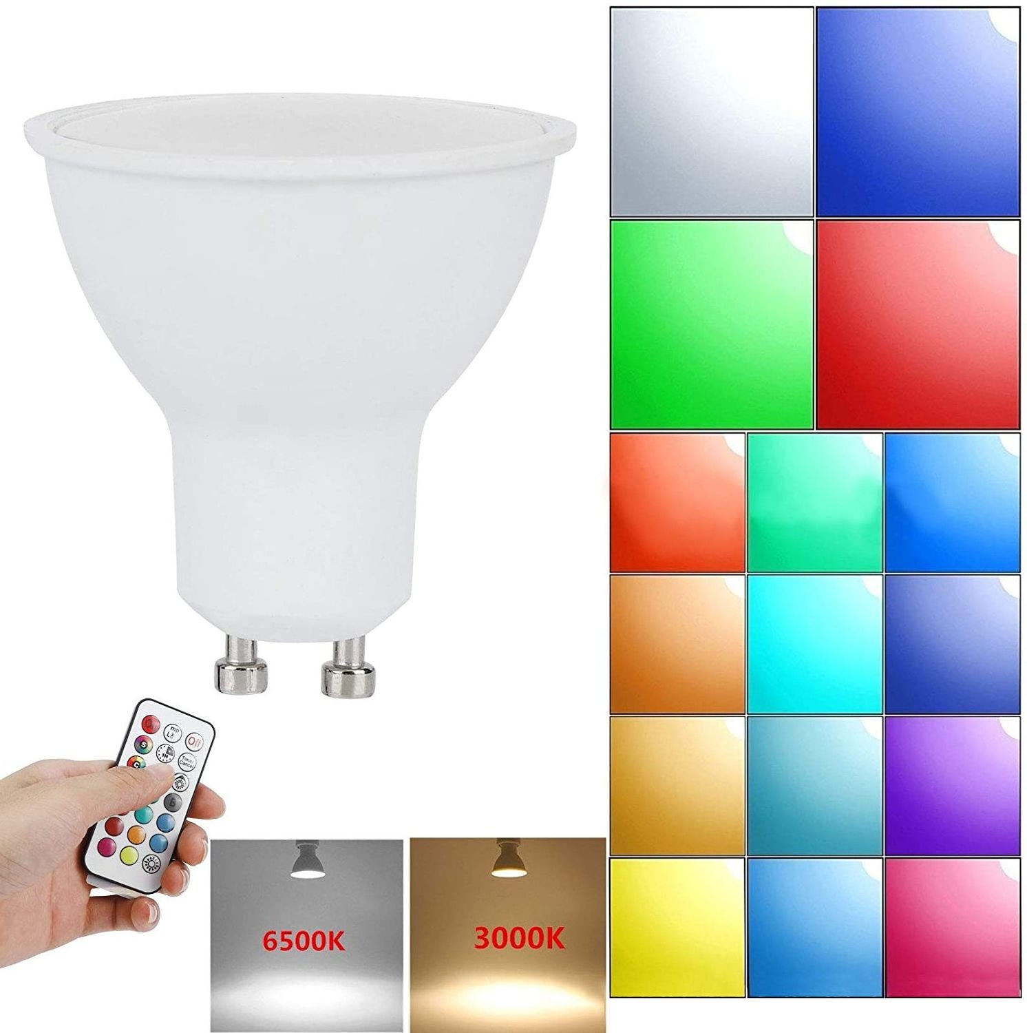 TUYA WIFI LED GU10 wireless control smart GU10 gu10 tuya wifi smart light gu10 smart bulb iluminacin inteligente