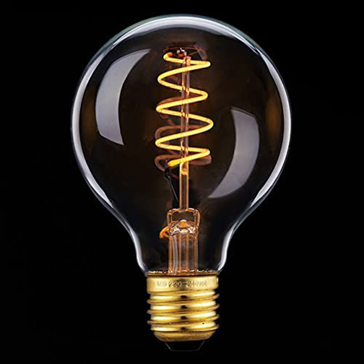 Hanlux LED Filament Bulb E27 E14 2W 4W 6W 8W Clear Retro Edison A60 G45 220v AC Super bright lamp light