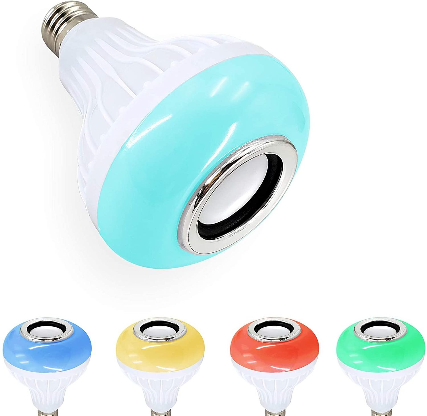 Hanlux AN014-1 Wireless BT Smart LED Light Speaker Bulb RGB E27 12W Music Playing Lamp Color Changing + Remote