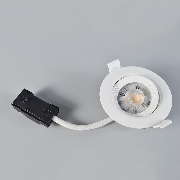 LED Recessed Downlight 6 Inch Daylight 6000K Retrofit LED Recessed Ceiling Light Dimmable Trim Can Lights