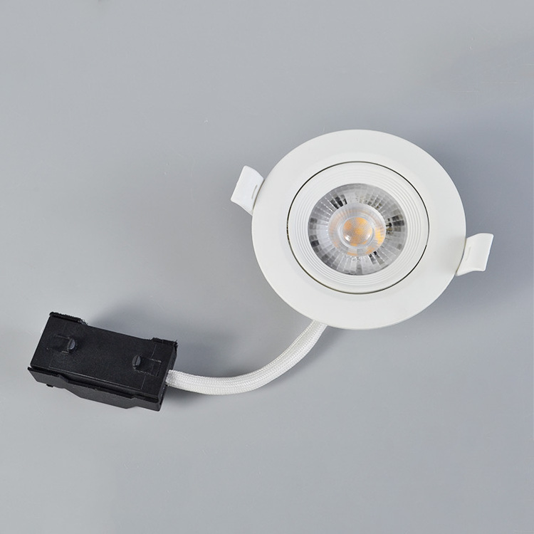 LED Recessed Downlight 6 Inch Daylight 6000K Retrofit LED Recessed Ceiling Light Dimmable Trim Can Lights