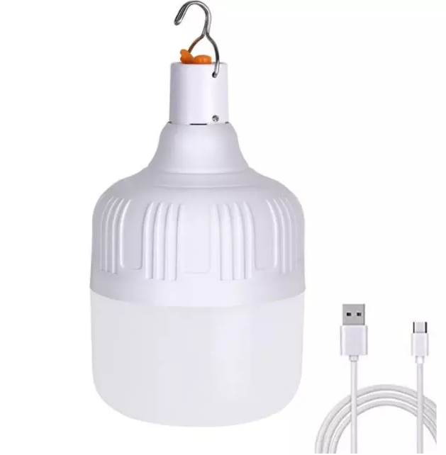 Camping Lantern Dimmable LED Light Bulb 5 Lighting Modes USB Rechargeable Hanging Tent Portable Outdoor light bulb for camping