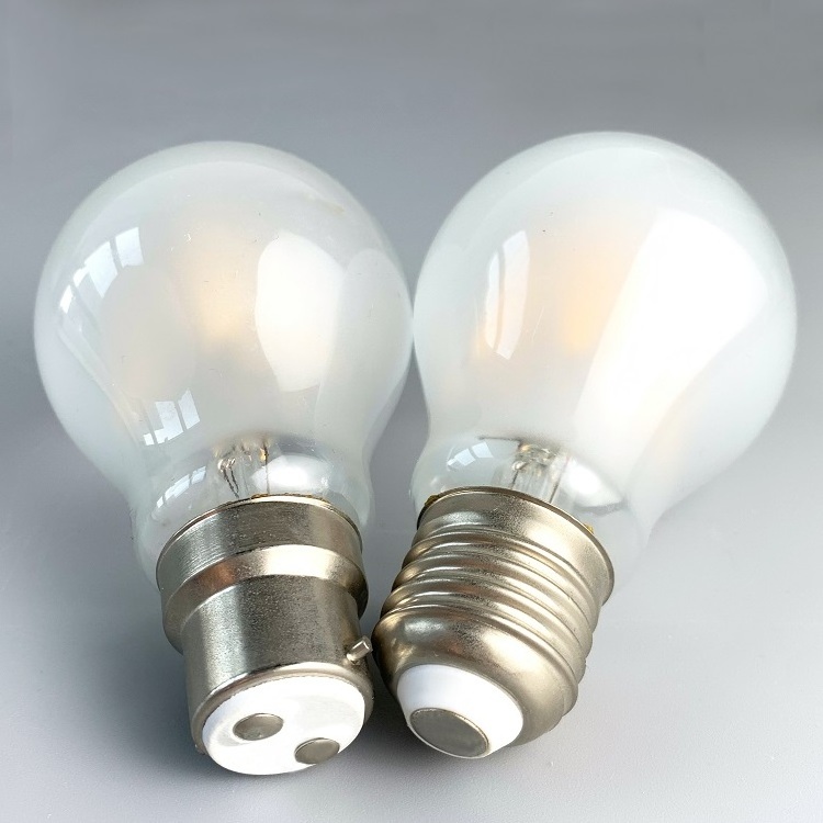 Edison Bulb Lights ST64 A60 Led Filament Bulb Led Cob Filament Vintage 120LM/W Glass Globe AC 80 Led E27 Dimmable Smoked Glass