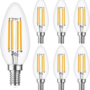 E14 2W E27 4W vintage bulb C35 LED candle filament bulb lamp dimmable vintage light bulbs