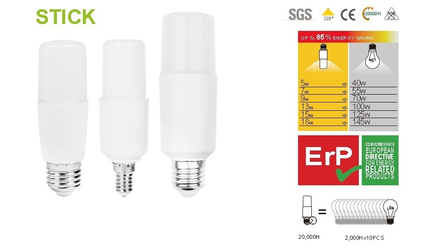 5W 7W 9W 12W G24d Plastic G24 2-pin 2 pin G24 LED Light Bulb