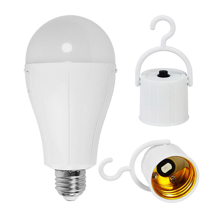 Hanlux Emergency Power Failure LED Light Bulb 9W, Safety During Power Outage - Lights Up Automatically When Power Fails