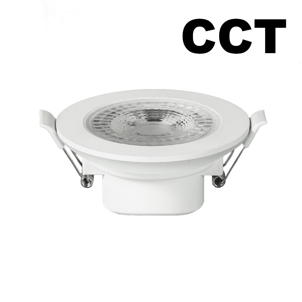 IP54 led downlight 5W 7W 38degree Dial-up CCT Recessed ceiling spot light for living room bedroom