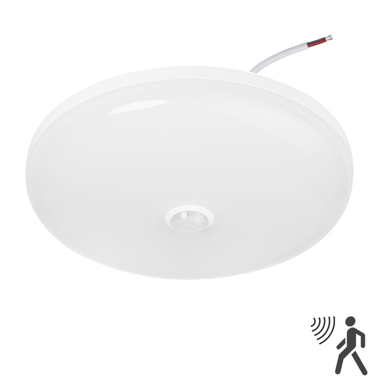 Sensor Ceiling Lamp 18W 24W 36W for indoor stairs hallway warehouse LED UFO panel smart Infrared motion sensor light