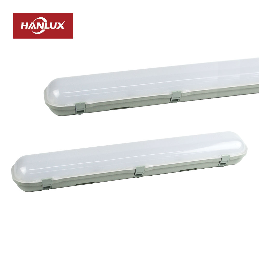 Hanlux 2x36w IP65 LED Triproof Waterproof Weatherproof Vapor Tight Lighting Double fluorescent fitting fixture