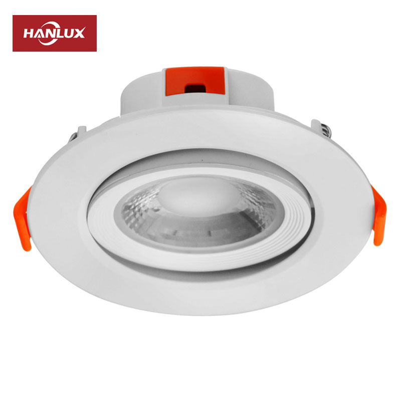 COB LED Spot Light Spotlight Ceiling Light Cheap Price 3W 5W Modern ABS Led Down Light 12w Led Downlight with 80mm Cut Out