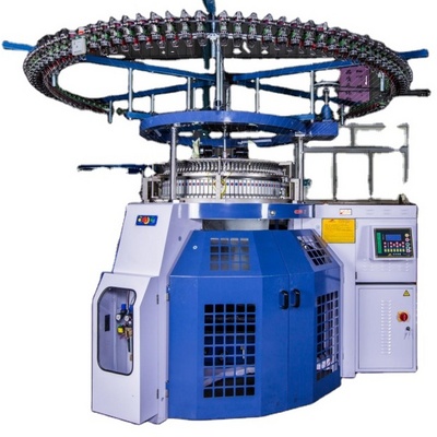 high feeder new 4track Single Jersey Circular Knitting Machine(40"24g120feeder )