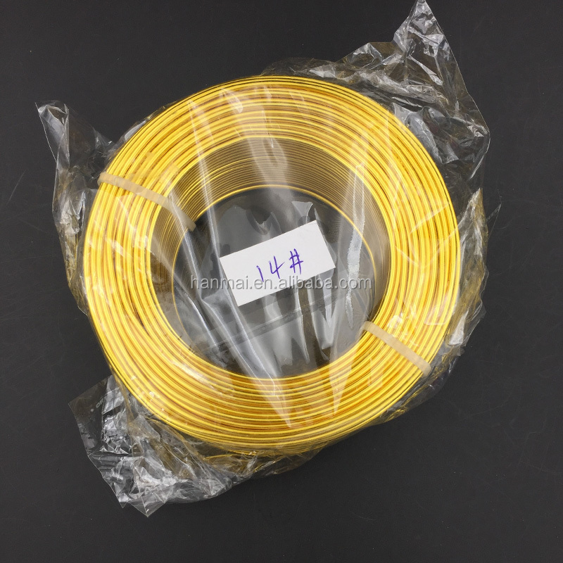 craft wire aluminium wire 1mm 2mm gold plating