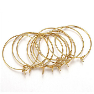 Stainless Steel Earring Loop  hook earring findings