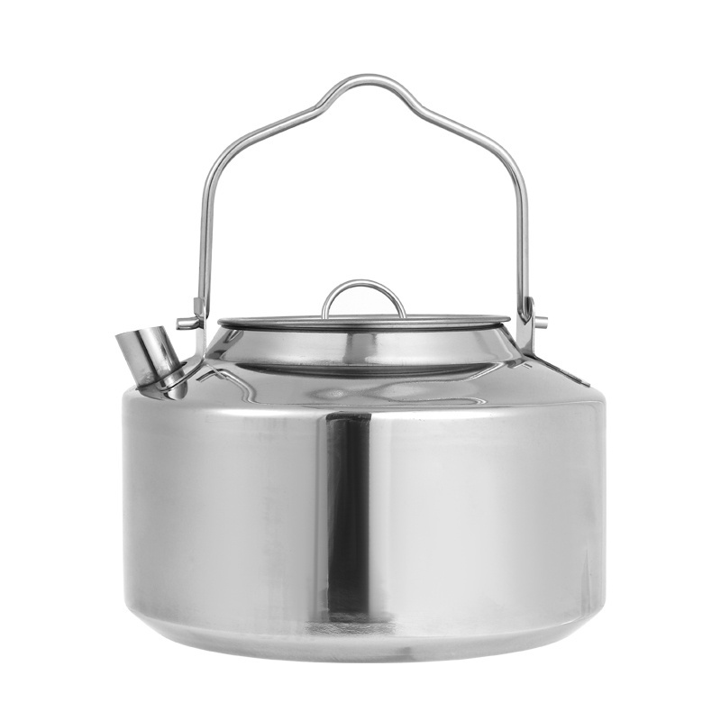 Hot selling stainless steel teapots Polishing Surface Stainless Tea Pot Outdoor coffee pot boiling kettle