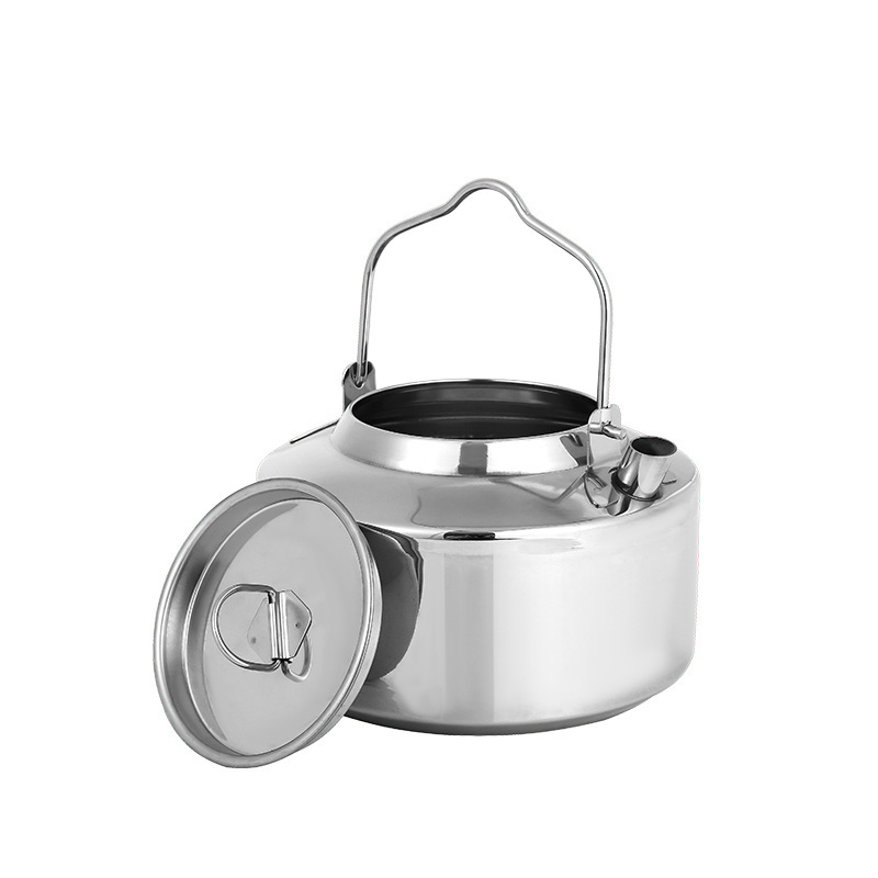 Hot selling stainless steel teapots Polishing Surface Stainless Tea Pot Outdoor coffee pot boiling kettle