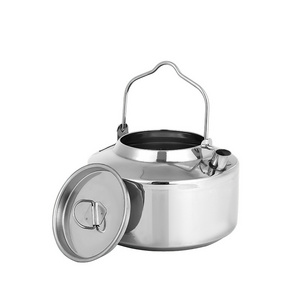 Hot selling stainless steel teapots Polishing Surface Stainless Tea Pot Outdoor coffee pot boiling kettle