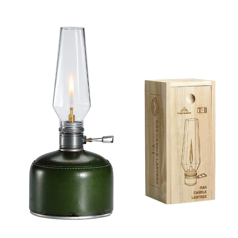 Portable Ultralight Outdoor Camping Tourist Tent Gas Lamp Roman Atmosphere Candle Gas Light