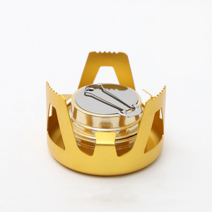 Mini Alcohol Stove for Camping Picnic Outdoor Cooking Ultralight Spirit Burner