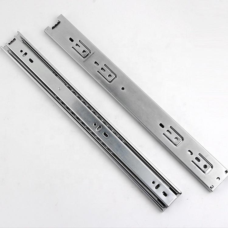 Professional Manufacture Cheap Zinc Plated Heavy Duty Soft Closing Drawer Slide Telescopic Slides