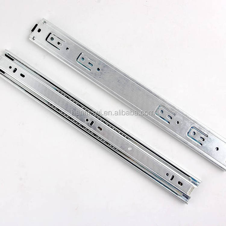 Center mount drawer slide 45mm 54gram drawer slide cheap rate in china