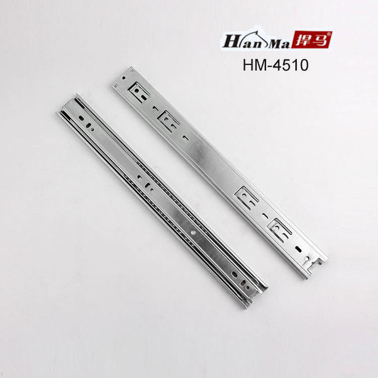 Soft close drawer slide parts hydraulic kitchen cabinet drawer slide channel