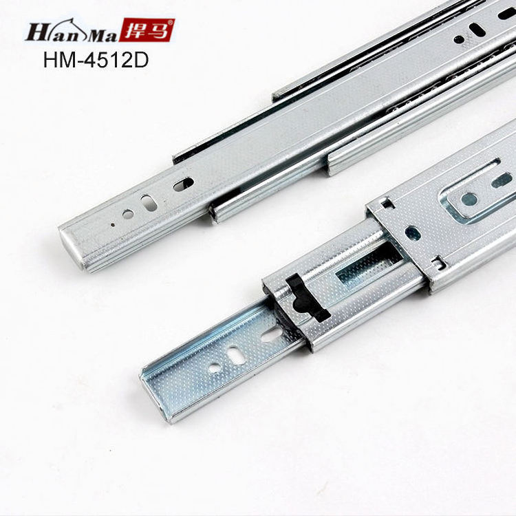 Hot Sale Furniture Hardware motorized drawer slide bi directional drawer slides