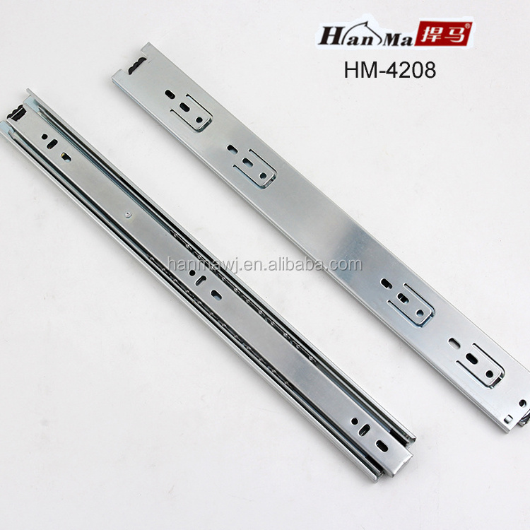 Furniture fitting 42mm ball bearing drawer slide