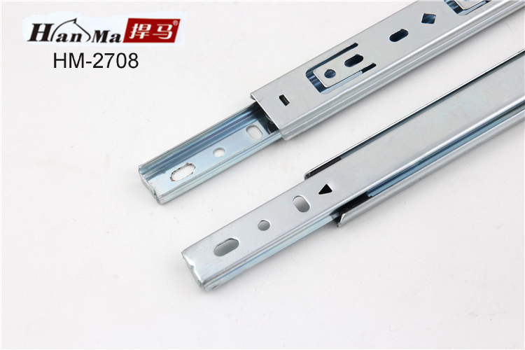 27mm width cheap price telescopic channel drawer slide