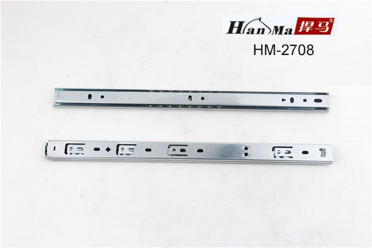 27mm width cheap price telescopic channel drawer slide