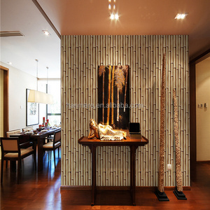 cheap price mould-proof bamboo 3d nature wallpaper for hallways