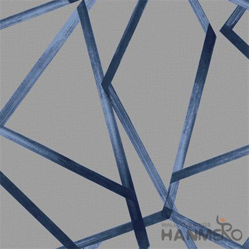 Modern Living Room 3D Suede Wallpaper 0.53*10M/Roll Geometric Design Wallcovering Exported for Wall Decoration